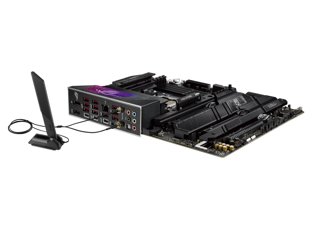 ASUS ROG STRIX X670E-E GAMING WIFI ATX Motherboard, AMD X670 Chipset, AM5 Socket ASUS ROG STRIX X670E-E GAMING WIFI ATX Motherboard, AMD X670 Chipset, AM5 Socket